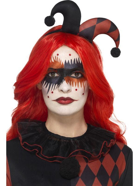 Harlequin Make-Up Kit, with Face Stickers