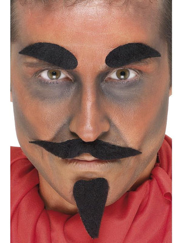 Devil Facial Hair Set