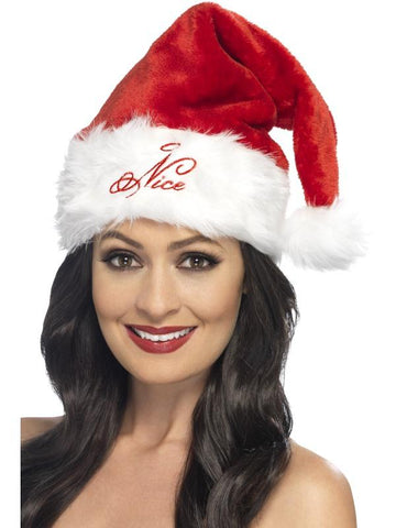 Naughty or Nice Santa Hat