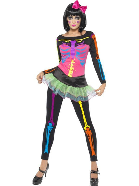 Neon Skeleton Costume
