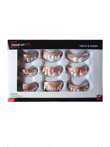 Teeth and Fangs, Assorted Styles