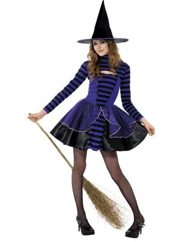 Teen Stripe Dark Fairy Costume