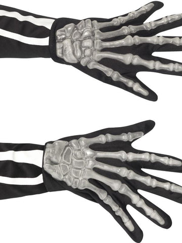 Skeleton Gloves, Adult