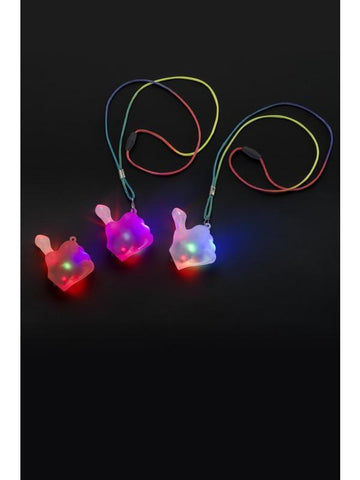 Sucking Thumb Flashing Necklace