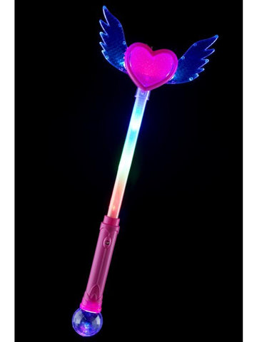 Heart Wand with Wings