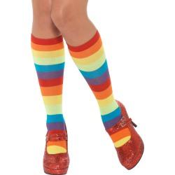 Rainbow Clown Socks, Unisex