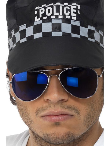 Aviator Specs, Blue Mirror