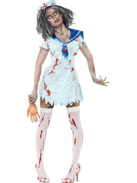 Zombie Sailor Costume, Female