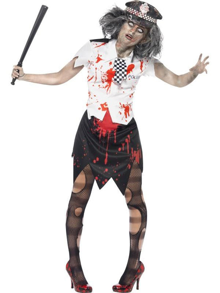 Zombie Policewoman Costume
