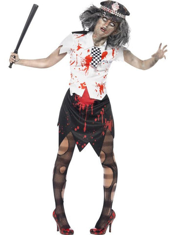 Zombie Policewoman Costume