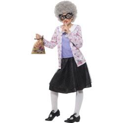David Walliams Deluxe Gangster Granny Costume