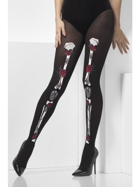 Opaque Day of the Dead Tights