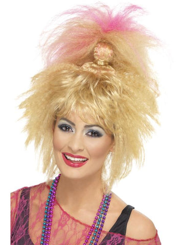 80s Trademark Crimped High Ponytail