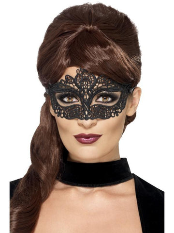 Embroidered Lace Filigree Eyemask