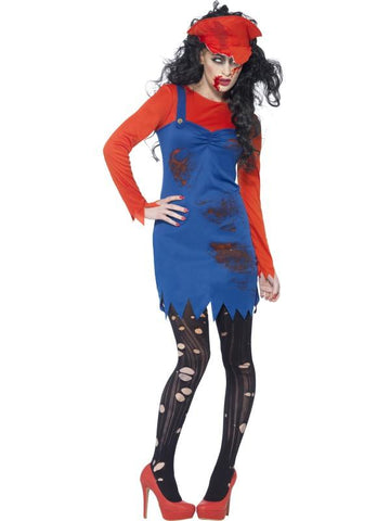 Zombie Plumber Female Costume