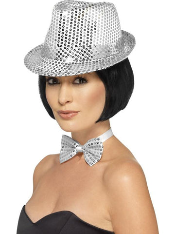 Sequin Trilby Hat