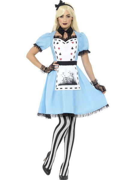 Deluxe Dark Tea Party Costume, with Dress