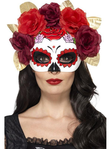 Day of the Dead Rose Eyemask