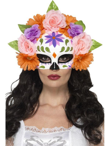 Day of the Dead Floral Eyemask