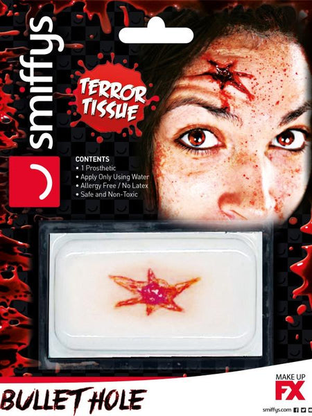 Horror Wound Transfer, Bullet Hole Wound