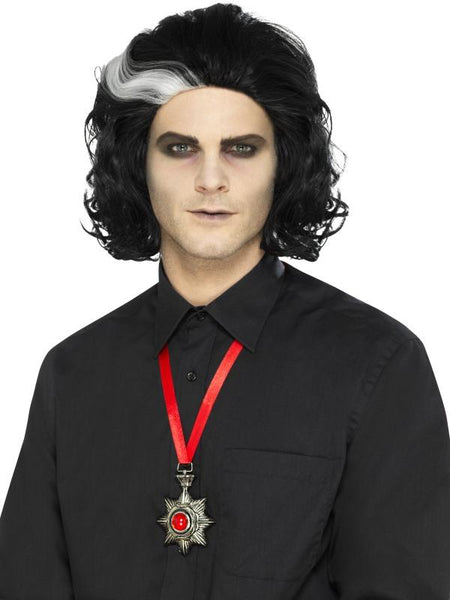 Deluxe Vampire Metal Medallion Necklace