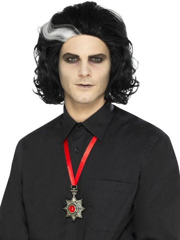 Deluxe Vampire Metal Medallion Necklace