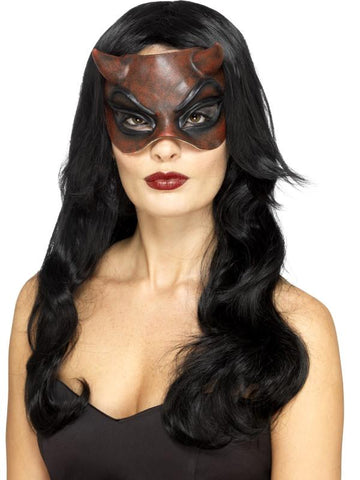 Masquerade Devil Mask, Latex