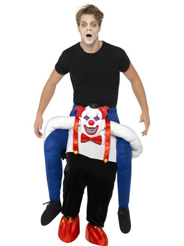 Piggyback Sinister Clown Costume
