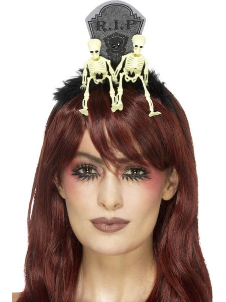 Graveyard Skeleton Headband
