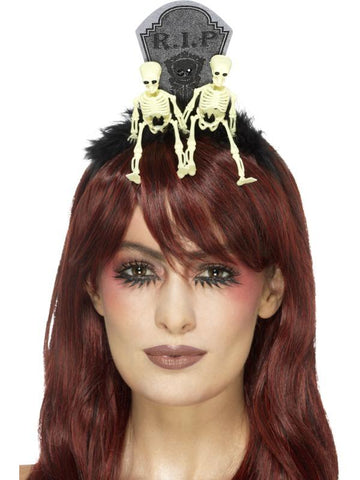 Graveyard Skeleton Headband