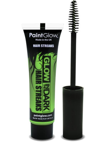 Glow in the Dark Hair Streaks