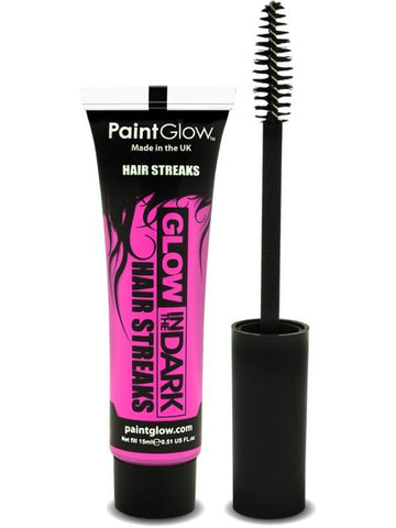 Glow in the Dark Hair Streaks