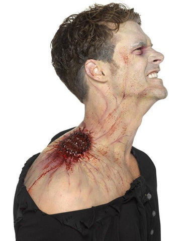 Latex Infected Bite Wound Prosthetic