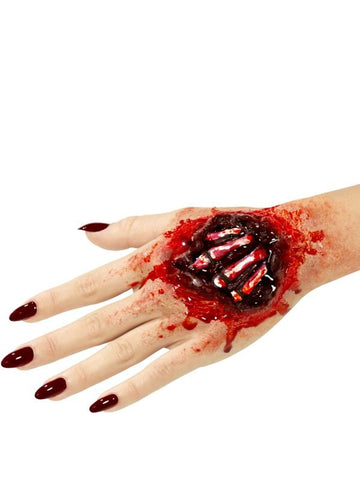 Latex Exposed Hand Bones Prosthetic