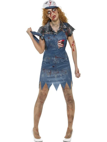 Zombie Hillbilly Costume, Female
