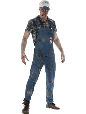 Zombie Hillbilly Costume, Male