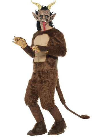 Beast / Krampus Demon Costume, Long Pile Fur
