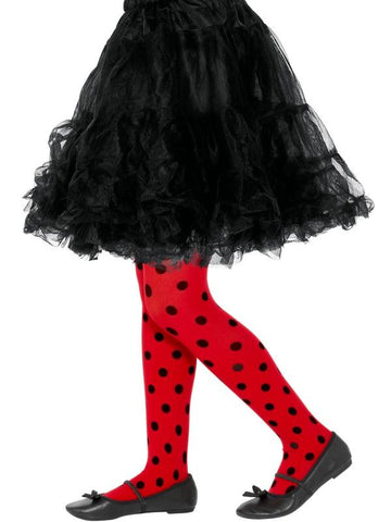 Ladybird Spot Tights, Childs