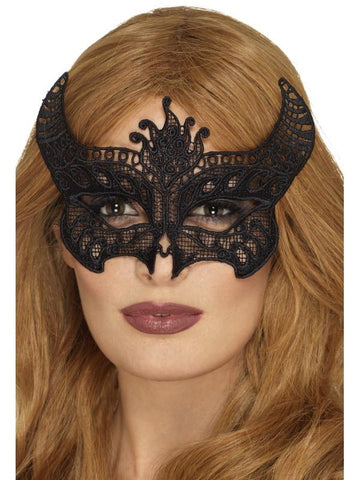 Lace Filigree Devil Mask