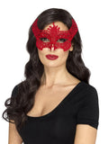 Lace Filigree Devil Mask