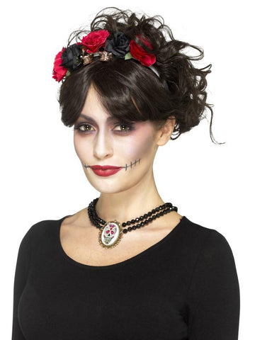 Day of the Dead Beaded Choker